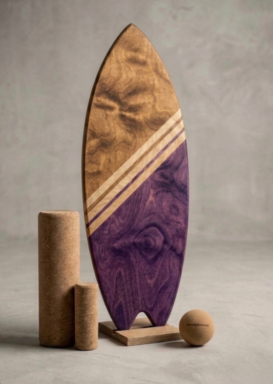 woodybalance Board inkl. Ständer | Surf Form