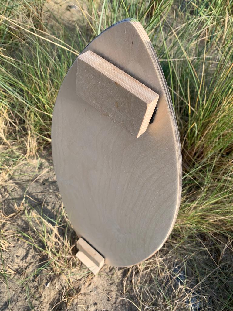 woodybalance Board Woodstock inkl. Ständer