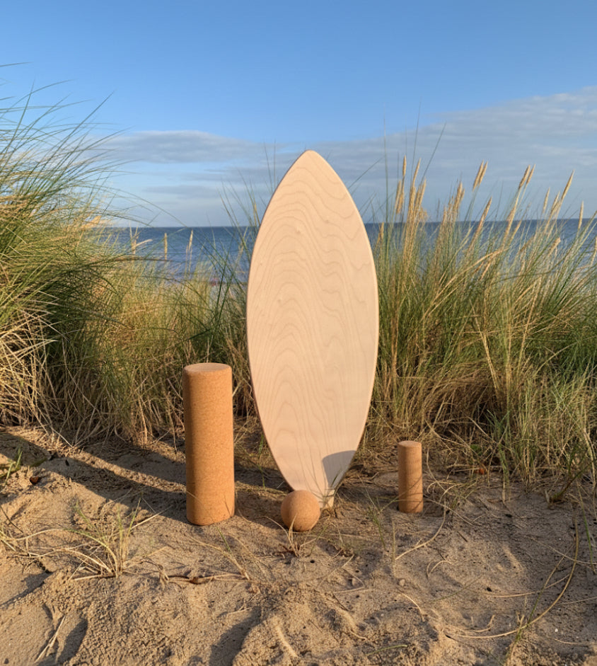 DIY woodybalance Board inkl. Ständer