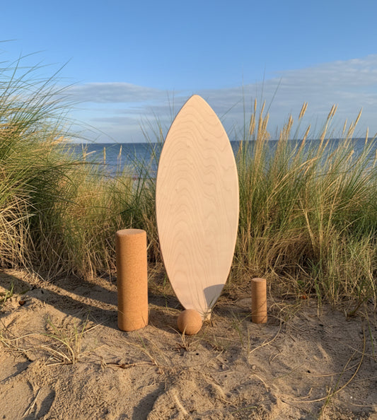 DIY woodybalance Board inkl. Ständer