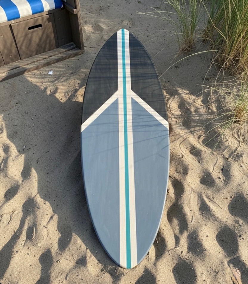 woodybalance Board PEACE BLUE inkl. Ständer