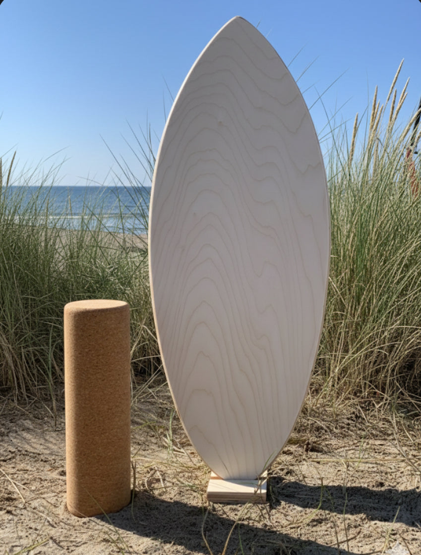 DIY woodybalance Board inkl. Ständer