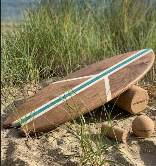 woodybalance Board inkl. Ständer | Surf Form