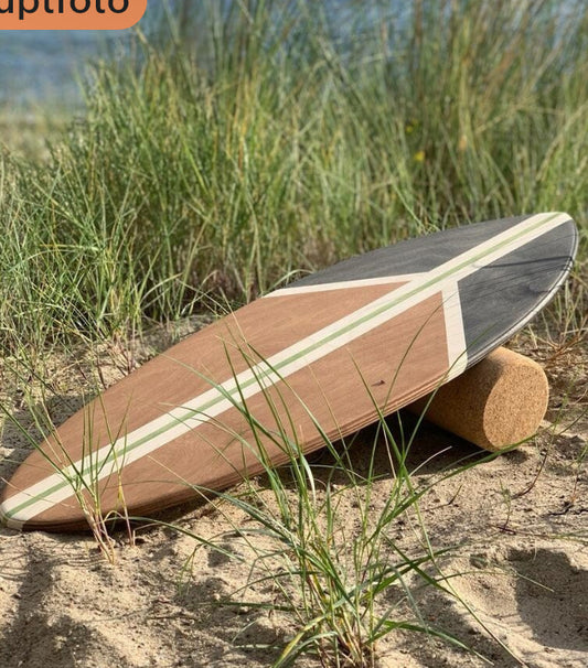 woodybalance Board PEACE inkl. Ständer