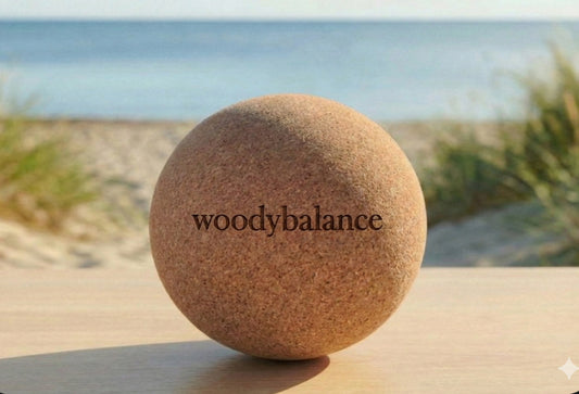 Balance Board Kork Ball Ø 8 cm – Faszien- & Trainingsball