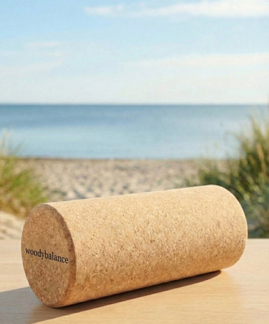 Balance Board Kork Rolle 33 x 10 cm – Faszien- & Trainingsrolle