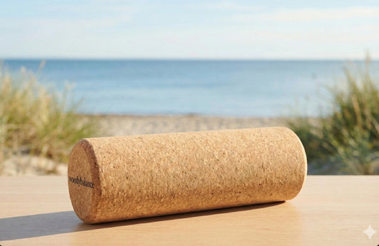 Balance Board Kork Rolle 15 x 5 cm – Faszien- & Trainingsrolle